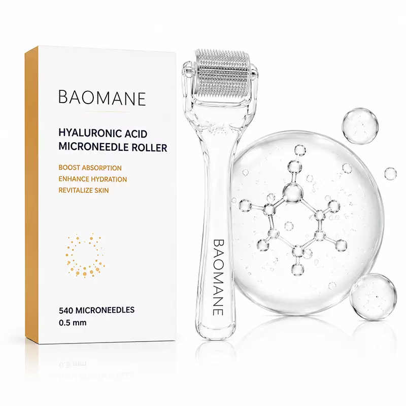 Hyaluronic acid microcrystalline roller